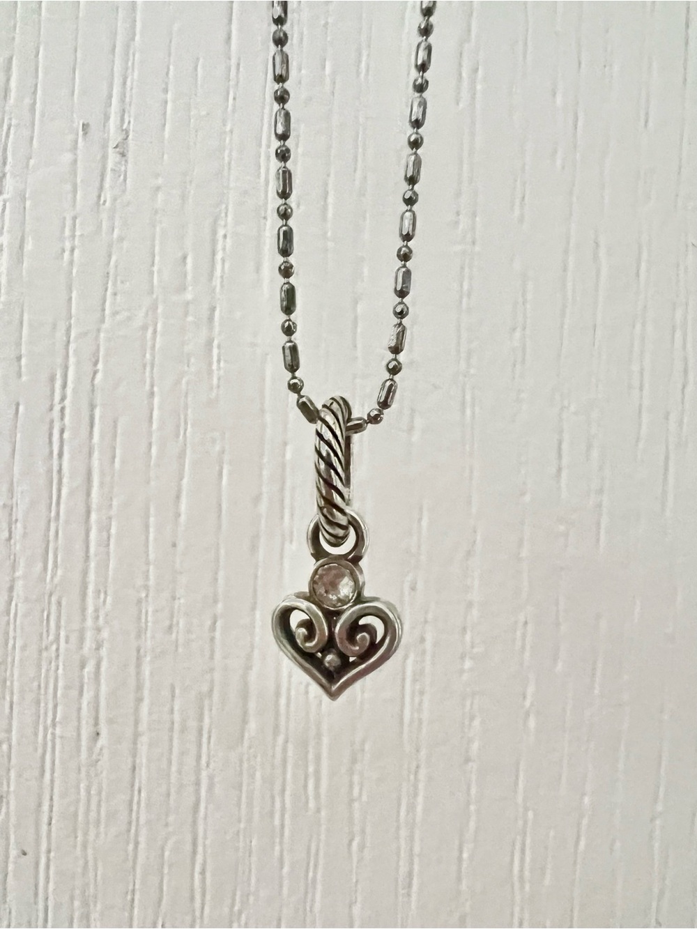 Brighton Heart Scroll Pendant Necklace